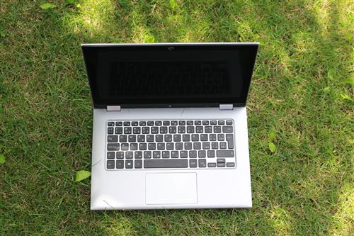Laptop in grass #2